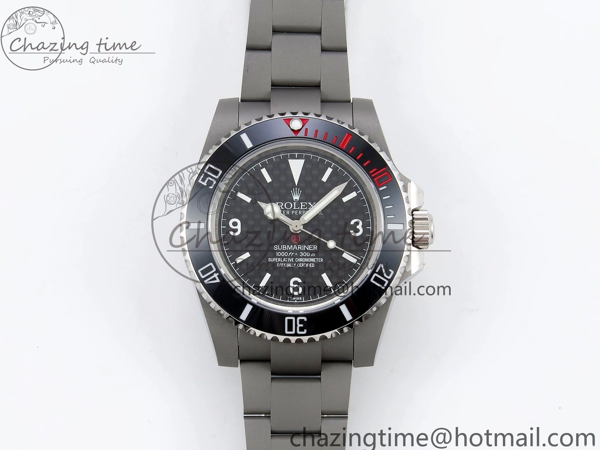 Best SA3130 Ceramic Sandblasted Edition Bracelet JDF Submariner SS Black Carbon Dial Dial Bezel on 0522
